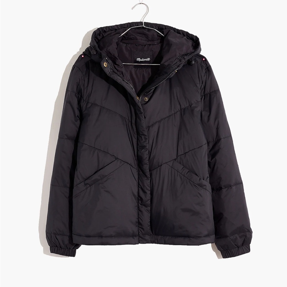 Like-new Madewell Women’s Chevron Packable Puffer Jacket